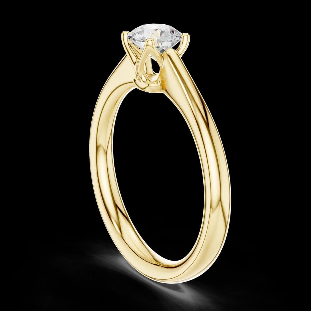 Stone Shadow Lab Grown Diamond Ring - Image 4 Stone Shadow Lab Grown Diamond Ring, view 4 of 6