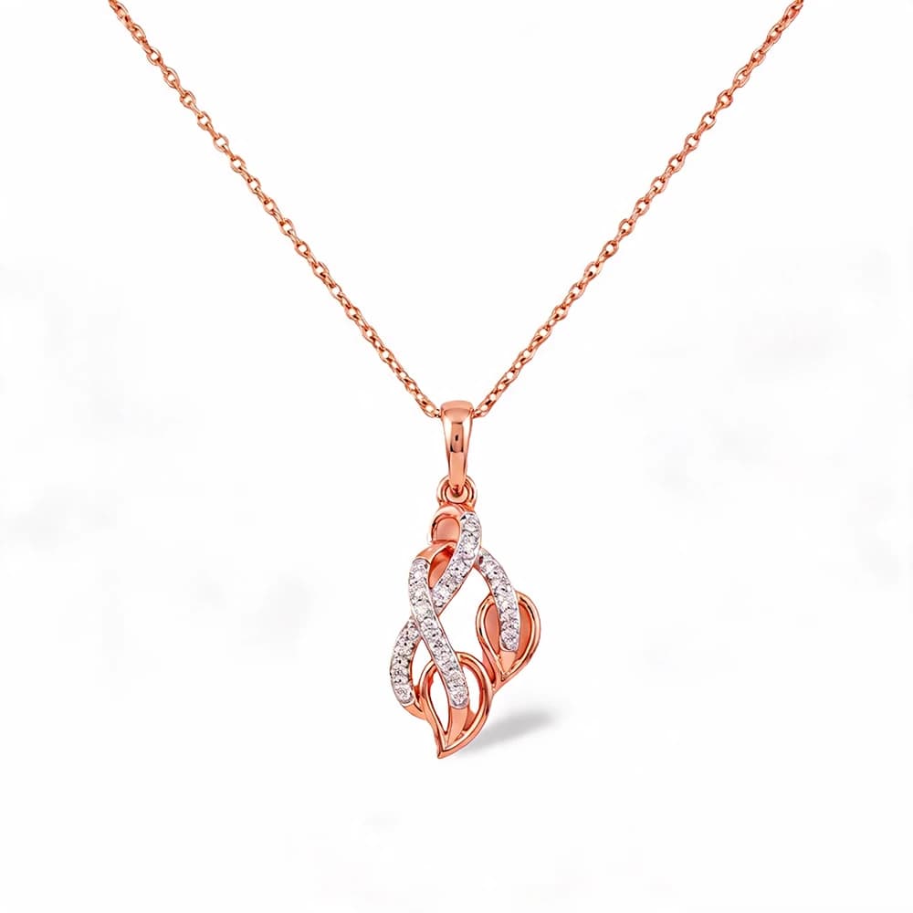 Stunning Halo Necklace Lab Grown Diamond Pendant - Image 2 Stunning Halo Necklace Lab Grown Diamond Pendant, view 2 of 5