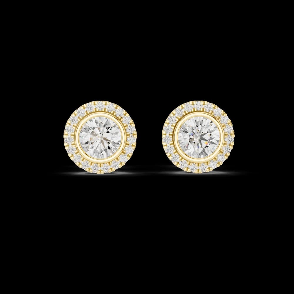 Stupefying Lab grown diamond Earrings style - Image 3 Stupefying Lab grown diamond Earrings style, view 3 of 6
