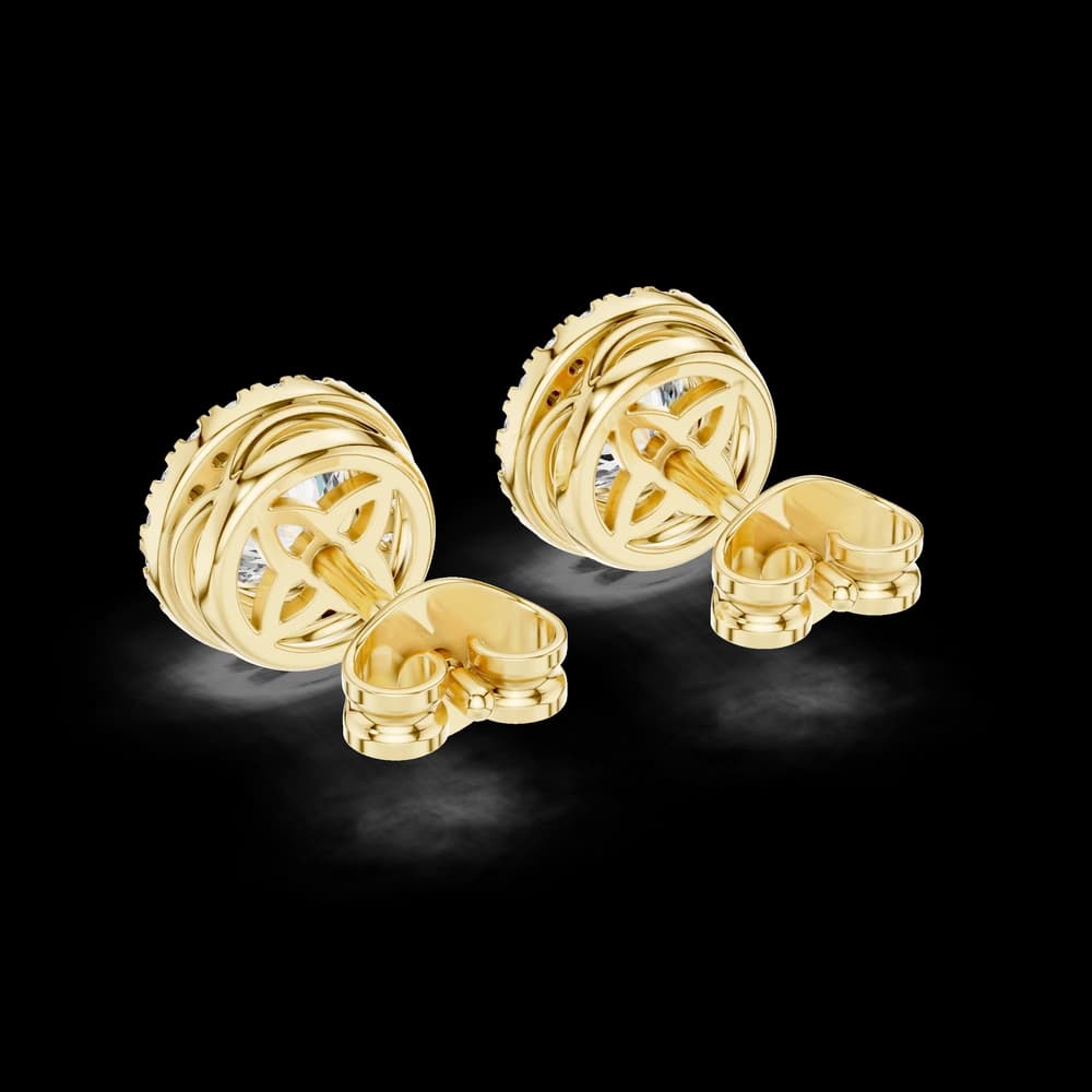 Stupefying Lab grown diamond Earrings style - Image 6 Stupefying Lab grown diamond Earrings style, view 6 of 6