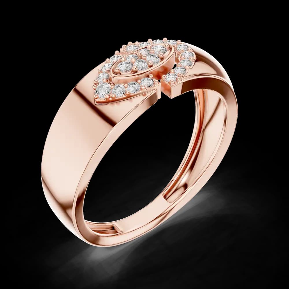 Subtle Lab grown diamond ring design - Image 1 Subtle Lab grown diamond ring design, view 1 of 1