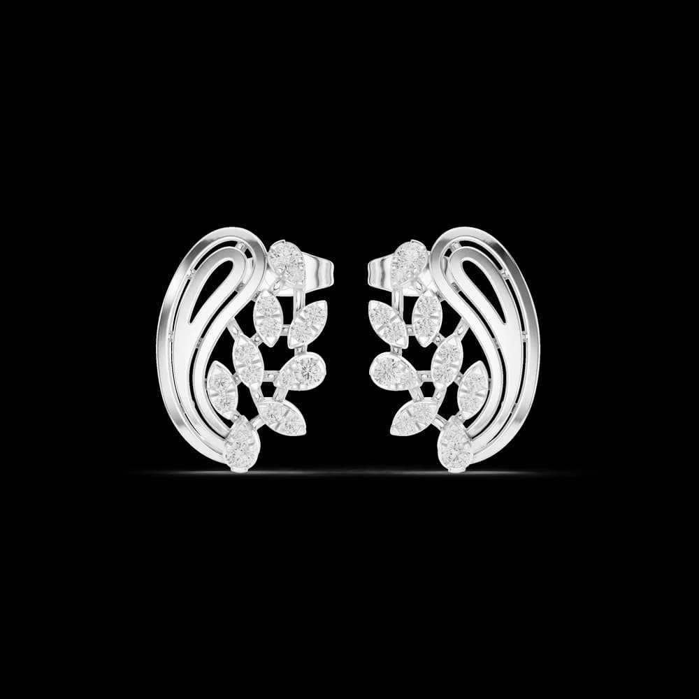 Summit Peak Lab Grown Diamond Earrings Dangles - Image 2 Summit Peak Lab Grown Diamond Earrings Dangles, view 2 of 6
