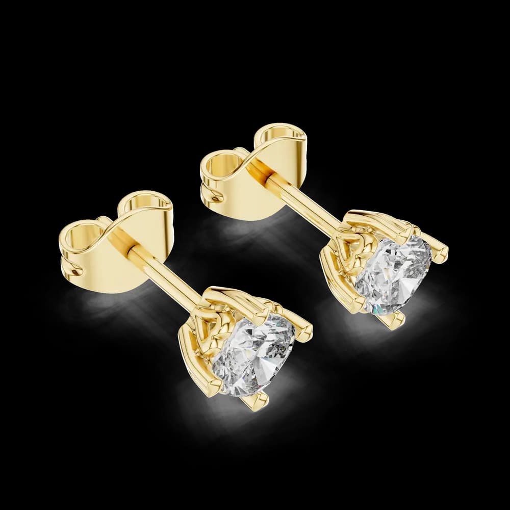 Sunlit Lab grown diamond Earrings motif - Image 3 Sunlit Lab grown diamond Earrings motif, view 3 of 6