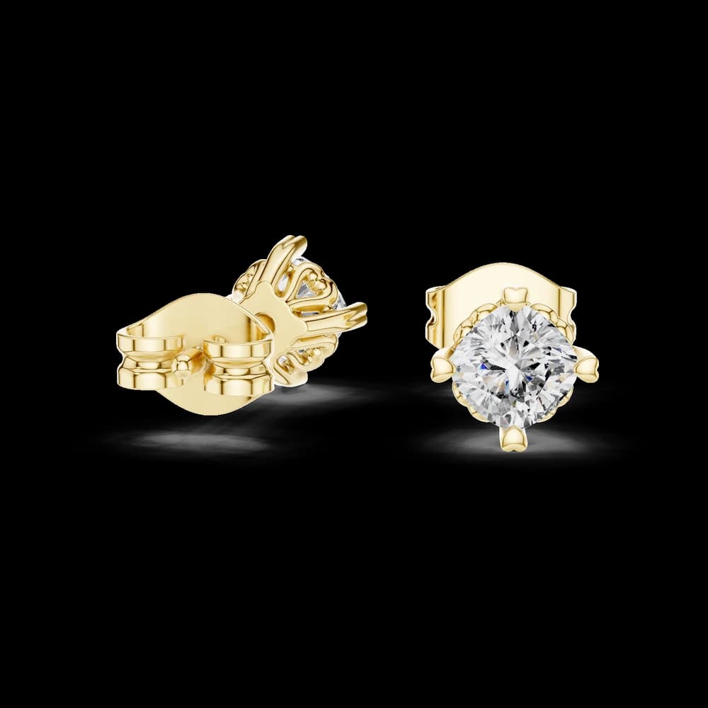 Sunlit Lab grown diamond Earrings motif - Image 6 Sunlit Lab grown diamond Earrings motif, view 6 of 6