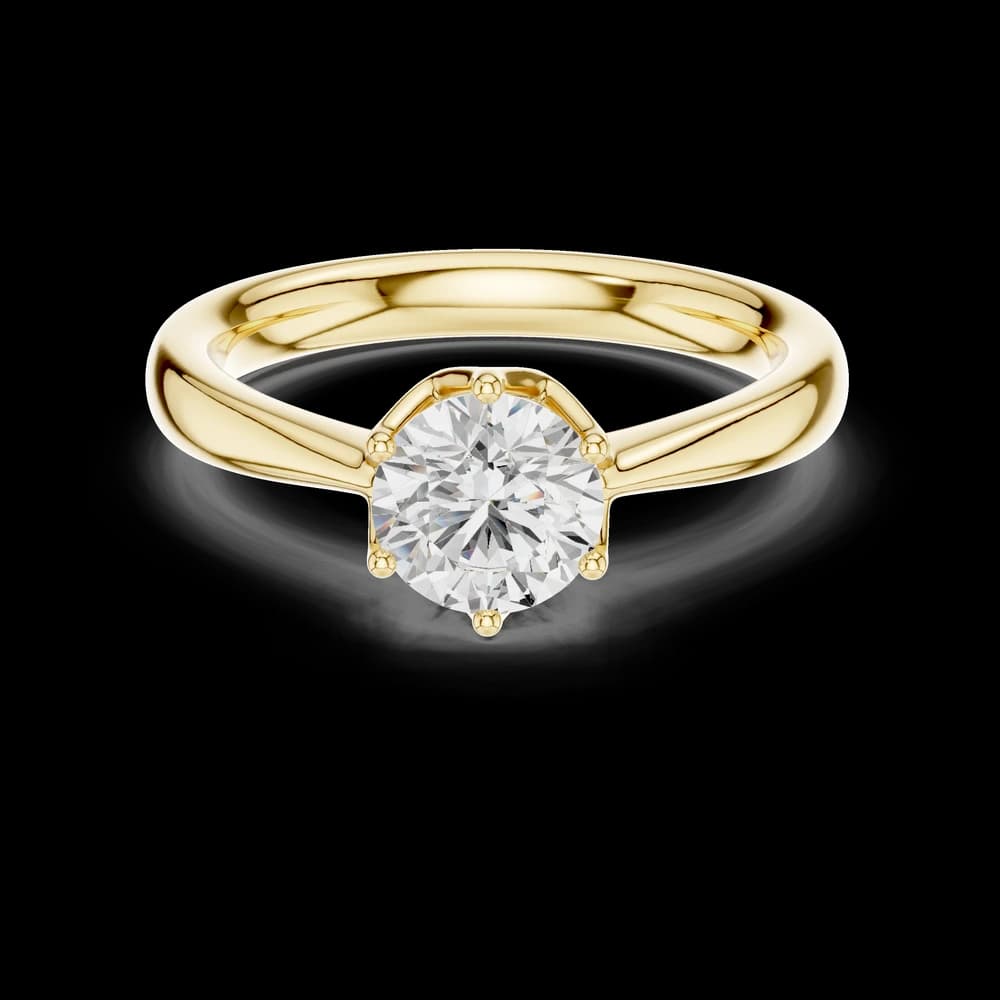 Sunset Spark Lab Grown Diamond Ring - Image 3 Sunset Spark Lab Grown Diamond Ring, view 3 of 6