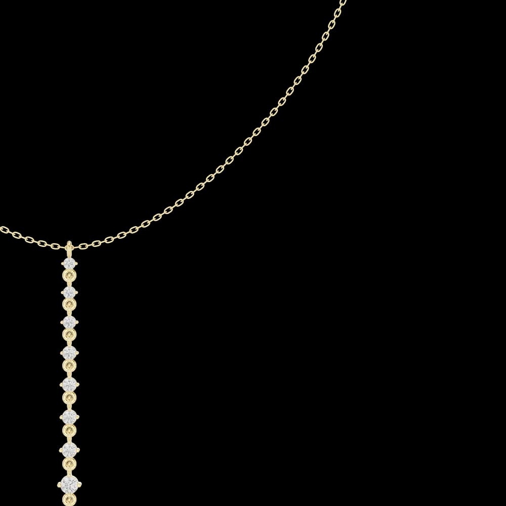 Superb Spherical Diamond Lab Grown Necklace - Image 6 Superb Spherical Diamond Lab Grown Necklace, view 6 of 6