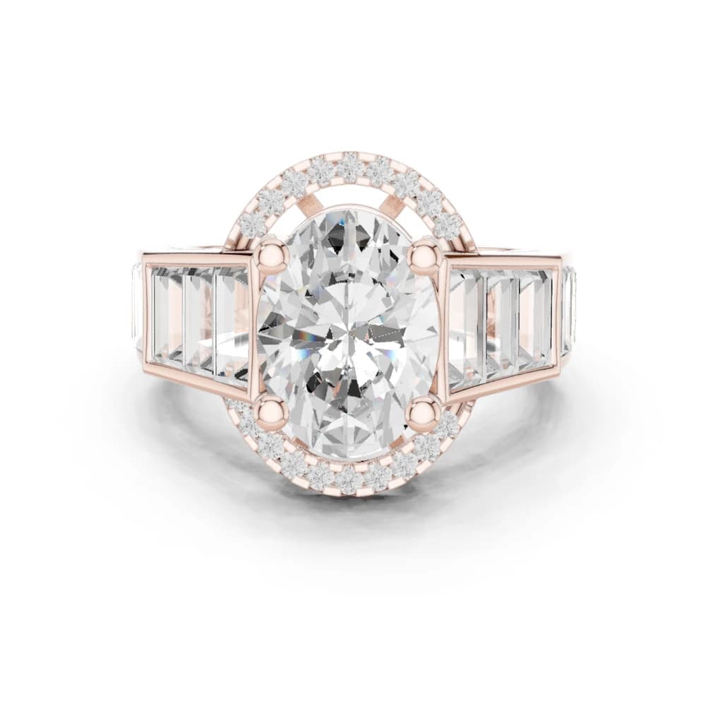 Sweet Pea Lab Grown Diamond Cluster Fashion Ring - Image 1 Sweet Pea Lab Grown Diamond Cluster Fashion Ring, view 1 of 10