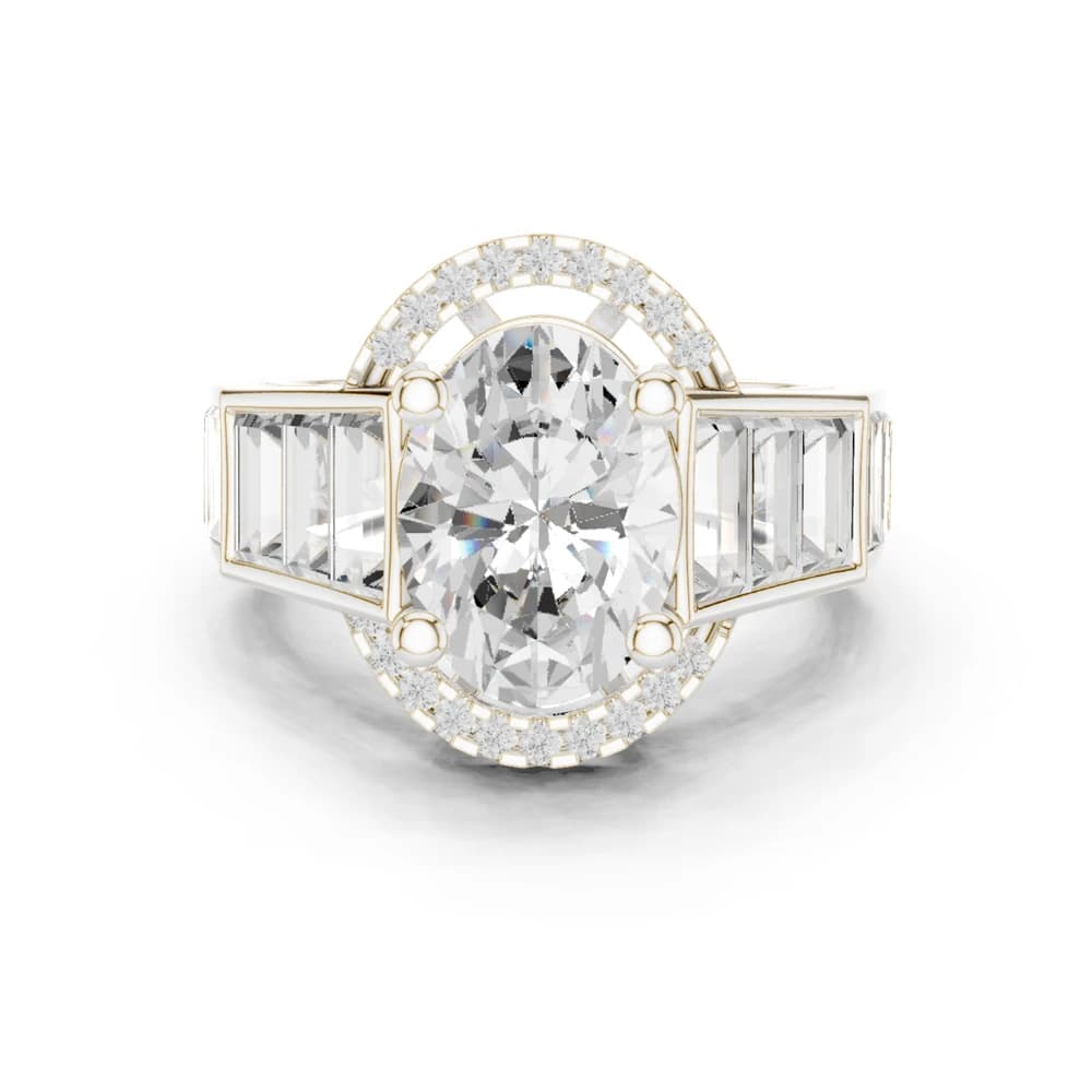 Sweet Pea Lab Grown Diamond Cluster Fashion Ring - Image 2 Sweet Pea Lab Grown Diamond Cluster Fashion Ring, view 2 of 10
