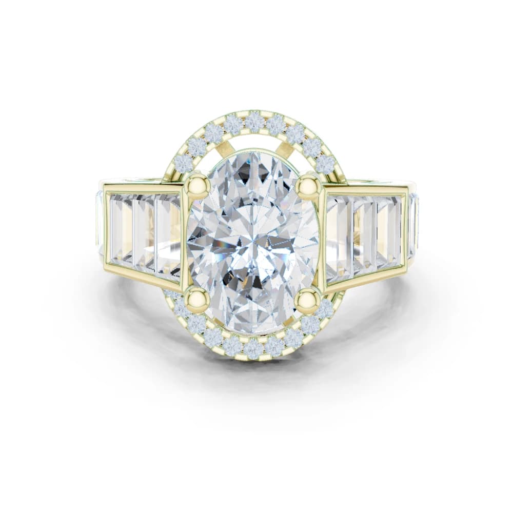 Sweet Pea Lab Grown Diamond Cluster Fashion Ring - Image 3 Sweet Pea Lab Grown Diamond Cluster Fashion Ring, view 3 of 10