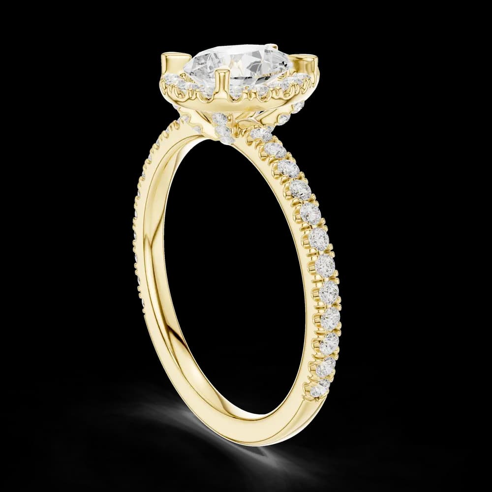 Sweet Romance Lab Grown Diamond Ring - Image 4 Sweet Romance Lab Grown Diamond Ring, view 4 of 6