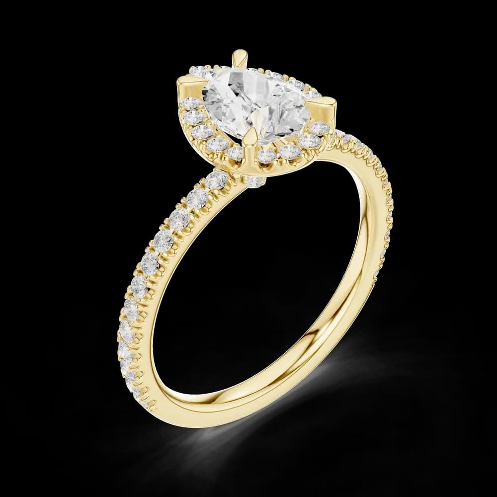 Sweet Romance Lab Grown Diamond Ring - Image 5 Sweet Romance Lab Grown Diamond Ring, view 5 of 6