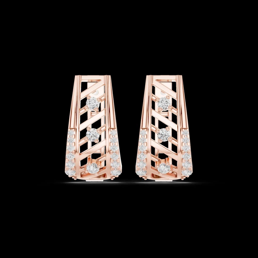 Sweet Treat lab grown diamond earring design - Image 1 Sweet Treat lab grown diamond earring design, view 1 of 6