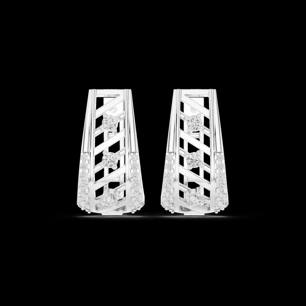 Sweet Treat lab grown diamond earring design - Image 2 Sweet Treat lab grown diamond earring design, view 2 of 6
