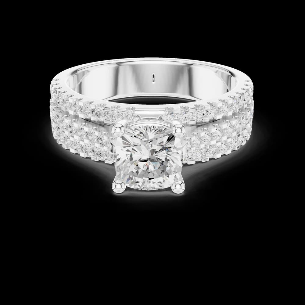 Sylvan Shadow Lab Grown Diamond Ring - Image 2 Sylvan Shadow Lab Grown Diamond Ring, view 2 of 6