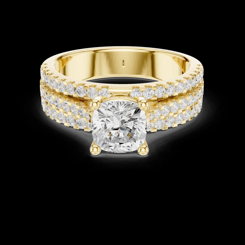 Sylvan Shadow Lab Grown Diamond Ring - Image 3 Sylvan Shadow Lab Grown Diamond Ring, view 3 of 6