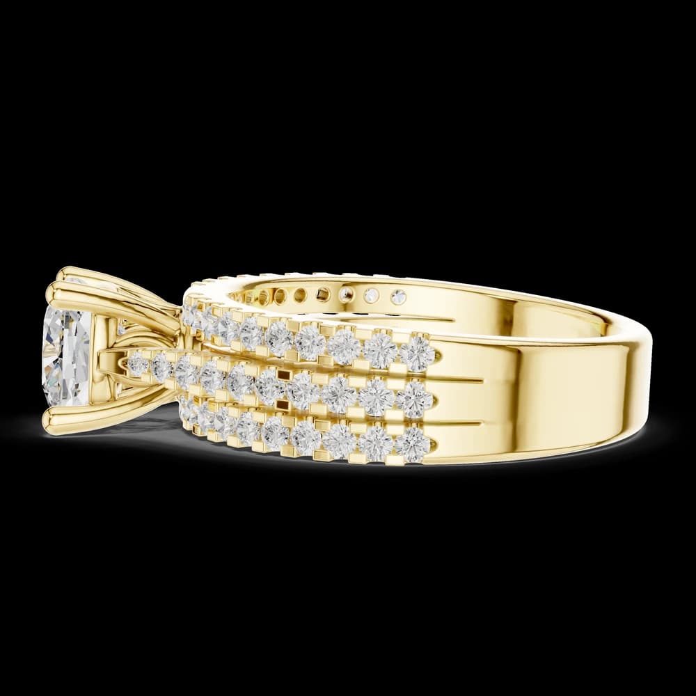 Sylvan Shadow Lab Grown Diamond Ring - Image 6 Sylvan Shadow Lab Grown Diamond Ring, view 6 of 6
