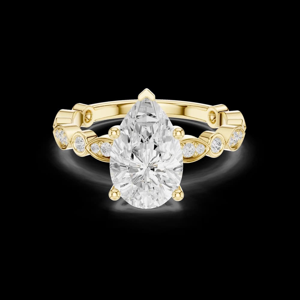 Symmetric Bliss Lab Grown Diamond Ring - Image 3 Symmetric Bliss Lab Grown Diamond Ring, view 3 of 6