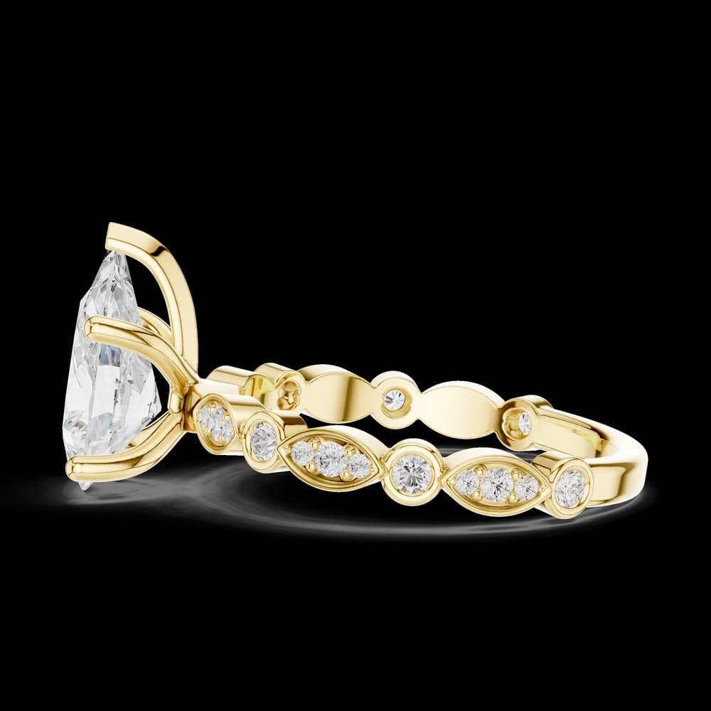 Symmetric Bliss Lab Grown Diamond Ring - Image 6 Symmetric Bliss Lab Grown Diamond Ring, view 6 of 6