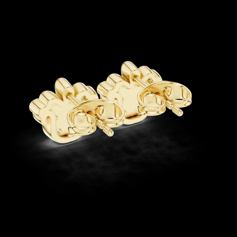 Tailor Made lab grown diamond earring design - Image 5 Tailor Made lab grown diamond earring design, view 5 of 5