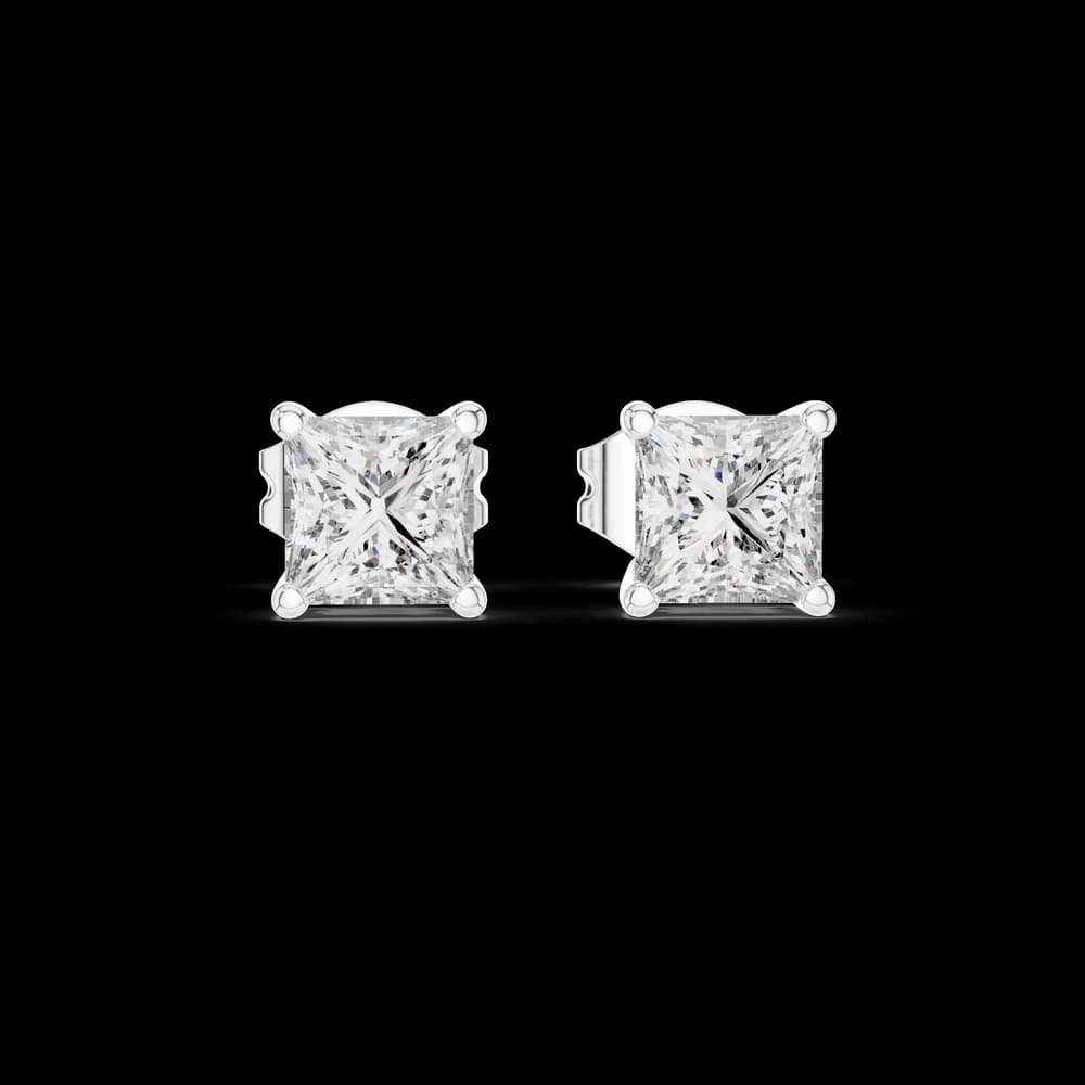 Tantalizing Lab grown diamond Earrings design - Image 2 Tantalizing Lab grown diamond Earrings design, view 2 of 6