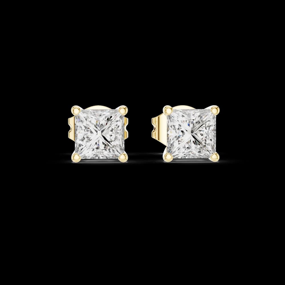 Tantalizing Lab grown diamond Earrings design - Image 3 Tantalizing Lab grown diamond Earrings design, view 3 of 6