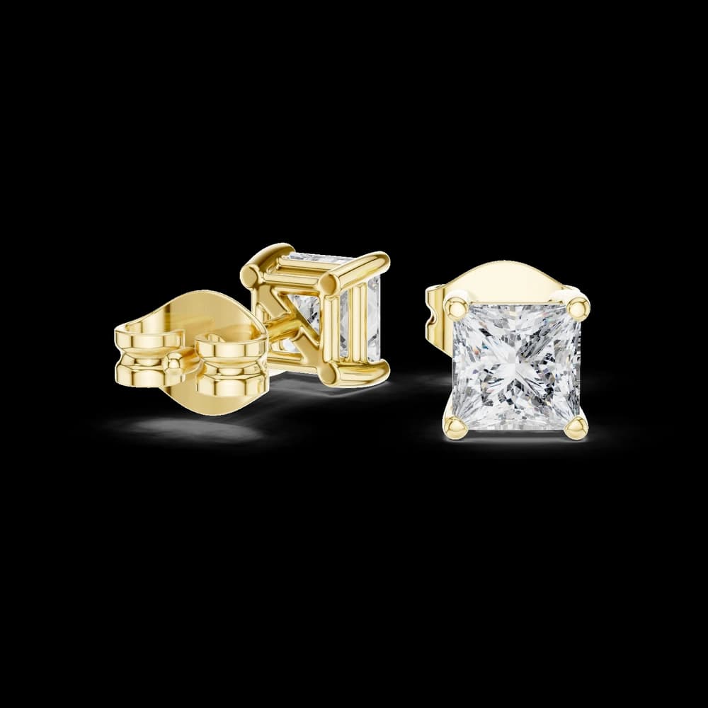 Tantalizing Lab grown diamond Earrings design - Image 4 Tantalizing Lab grown diamond Earrings design, view 4 of 6