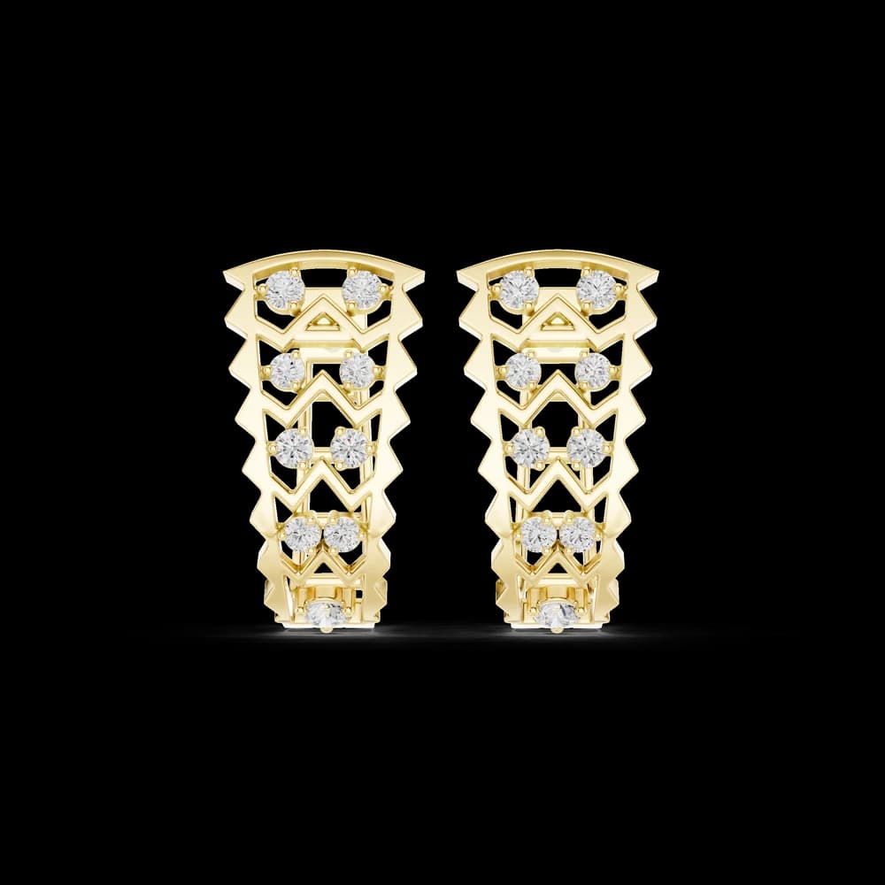 Tear Sparkle Lab Grown Diamond Earrings Pairs - Image 3 Tear Sparkle Lab Grown Diamond Earrings Pairs, view 3 of 6