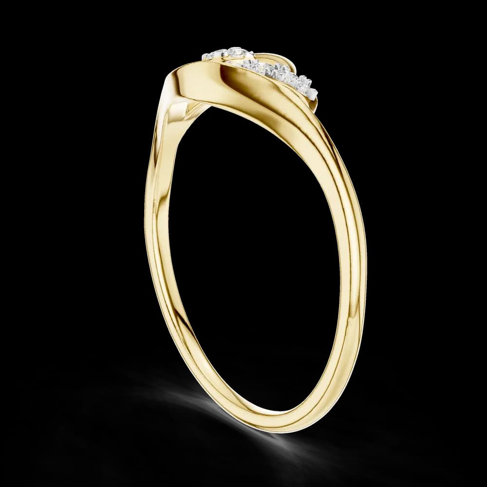 Tempting Lab grown diamond Rings style - Image 4 Tempting Lab grown diamond Rings style, view 4 of 6