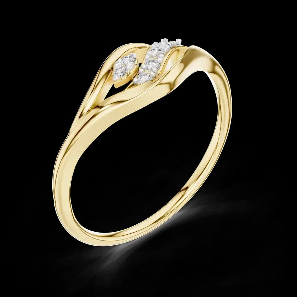 Tempting Lab grown diamond Rings style - Image 5 Tempting Lab grown diamond Rings style, view 5 of 6