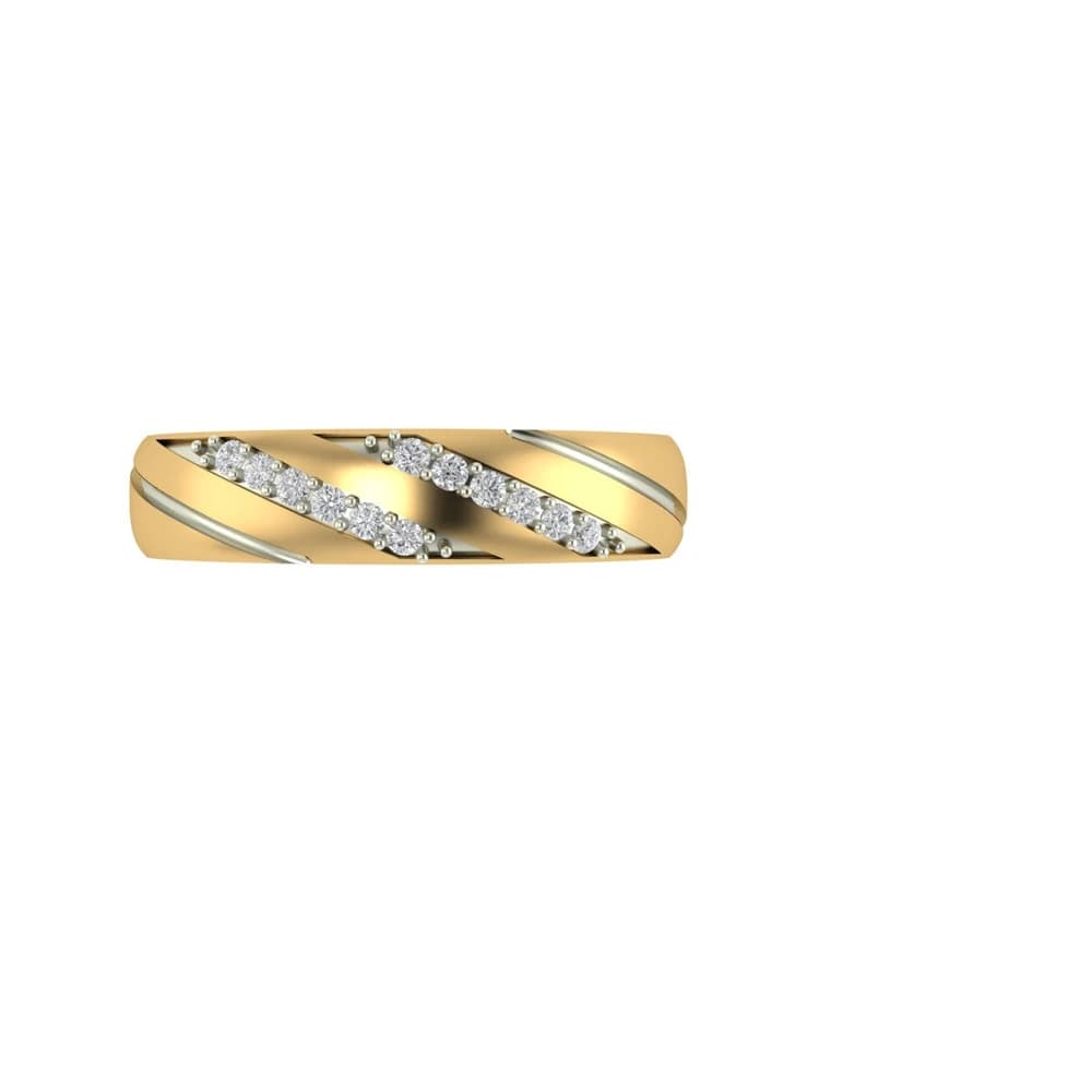 The Lab Grown DiamondArc D'Or Channel Band - Image 1 The Lab Grown DiamondArc D'Or Channel Band, view 1 of 4