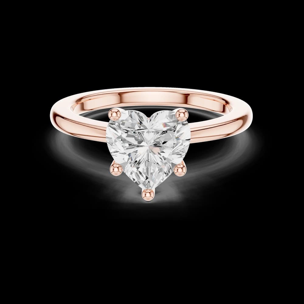 The Devoted Heart 1.5 ct Diamond Lab Grown Diamond Ring - Image 1 The Devoted Heart 1.5 ct Diamond Lab Grown Diamond Ring, view 1 of 4
