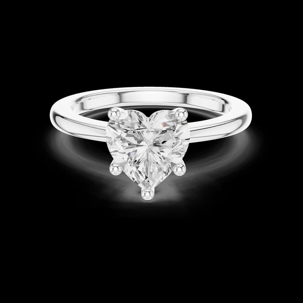 The Devoted Heart 1.5 ct Diamond Lab Grown Diamond Ring - Image 2 The Devoted Heart 1.5 ct Diamond Lab Grown Diamond Ring, view 2 of 4