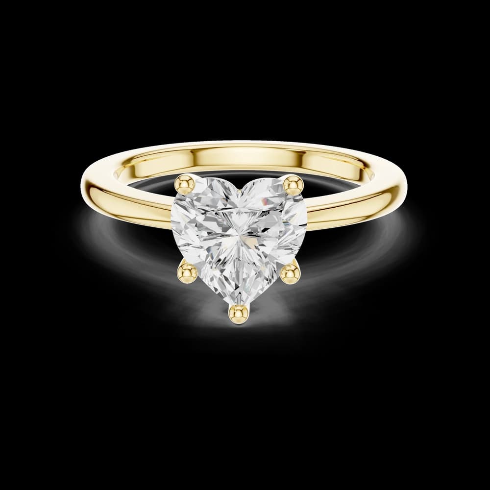 The Devoted Heart 1.5 ct Diamond Lab Grown Diamond Ring - Image 3 The Devoted Heart 1.5 ct Diamond Lab Grown Diamond Ring, view 3 of 4