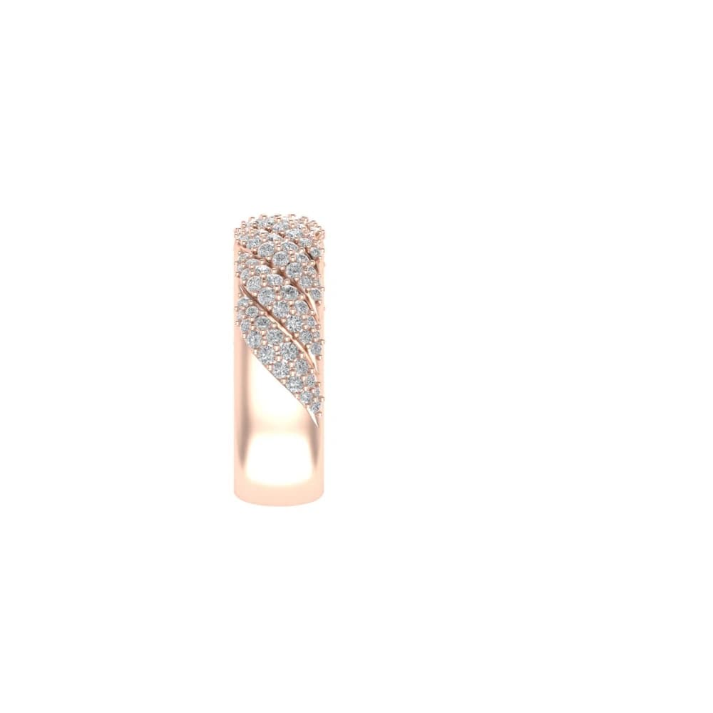 The Executive Solid Lab Grown Diamond Band - Image 3 The Executive Solid Lab Grown Diamond Band, view 3 of 4