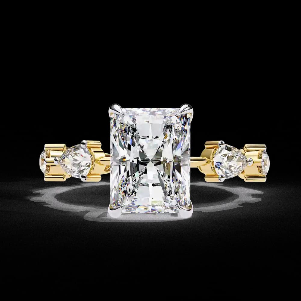 The Glimmering Radiance Lab Grown Diamond Ring - Image 11 The Glimmering Radiance Lab Grown Diamond Ring, view 11 of 13