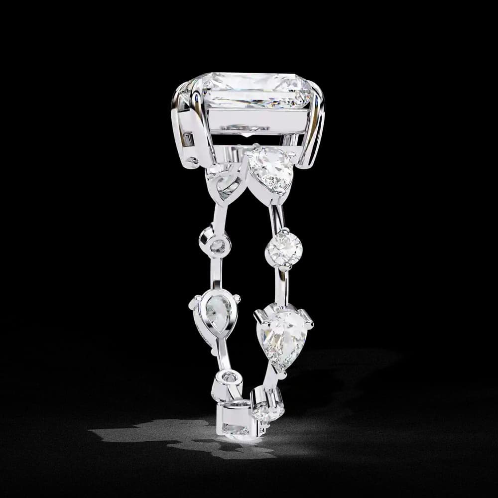 The Glimmering Radiance Lab Grown Diamond Ring - Image 3 The Glimmering Radiance Lab Grown Diamond Ring, view 3 of 13