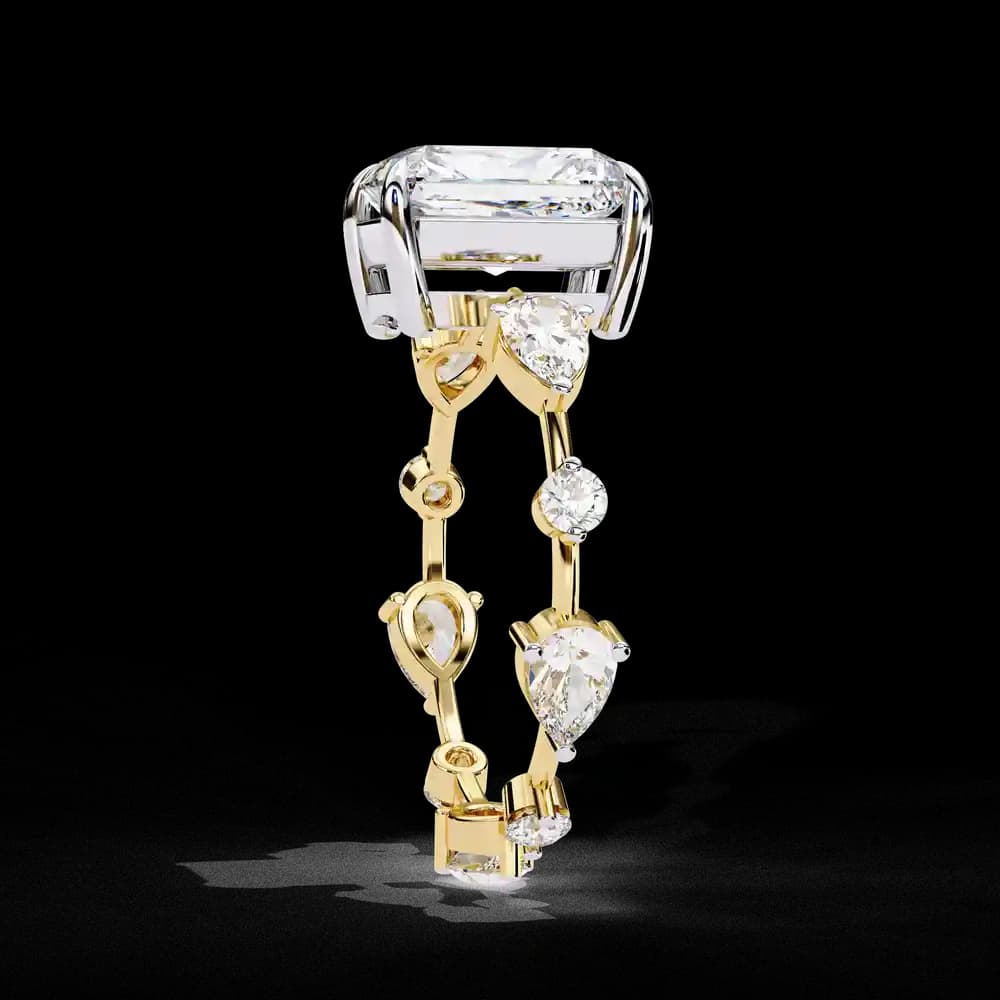 The Glimmering Radiance Lab Grown Diamond Ring - Image 4 The Glimmering Radiance Lab Grown Diamond Ring, view 4 of 13