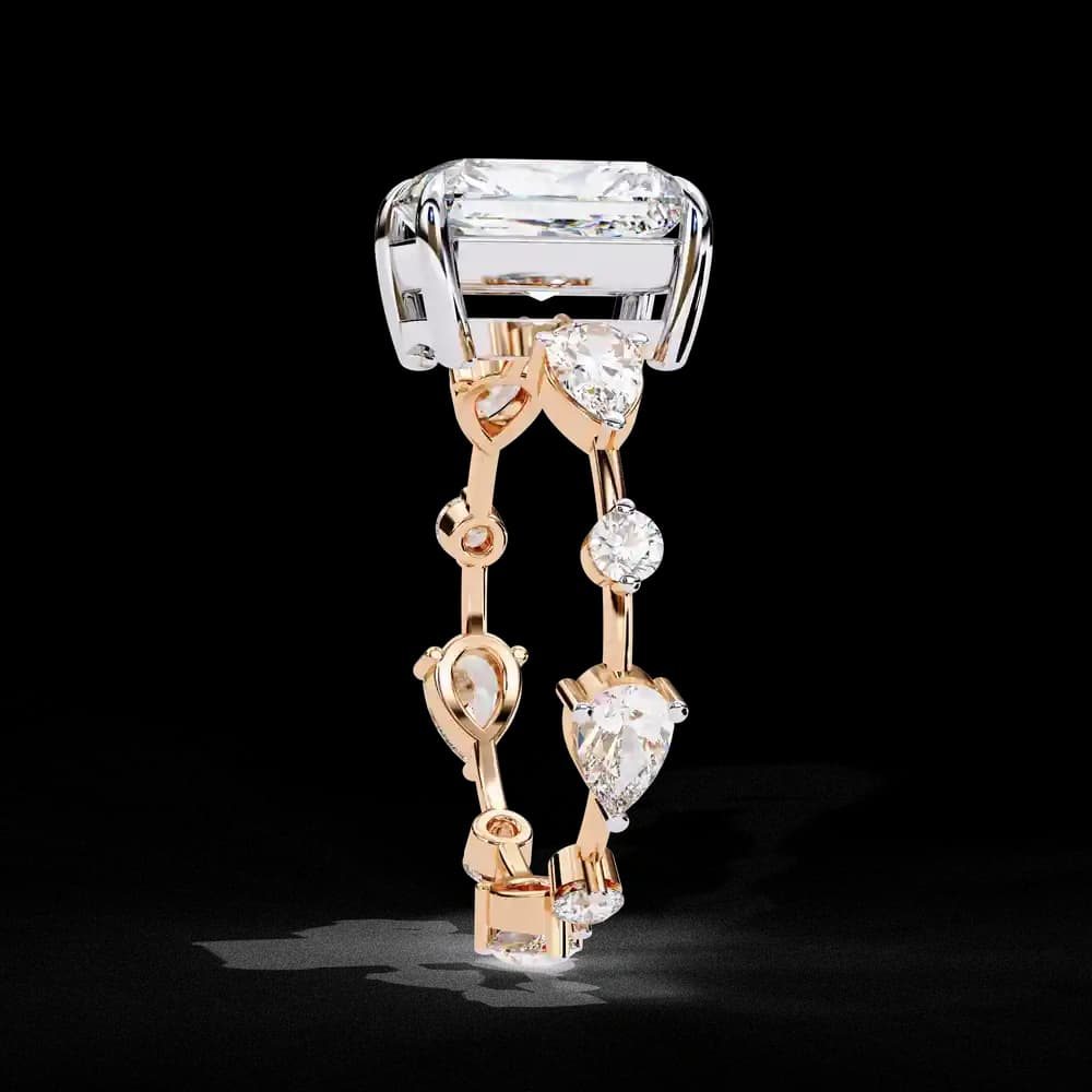 The Glimmering Radiance Lab Grown Diamond Ring - Image 6 The Glimmering Radiance Lab Grown Diamond Ring, view 6 of 13