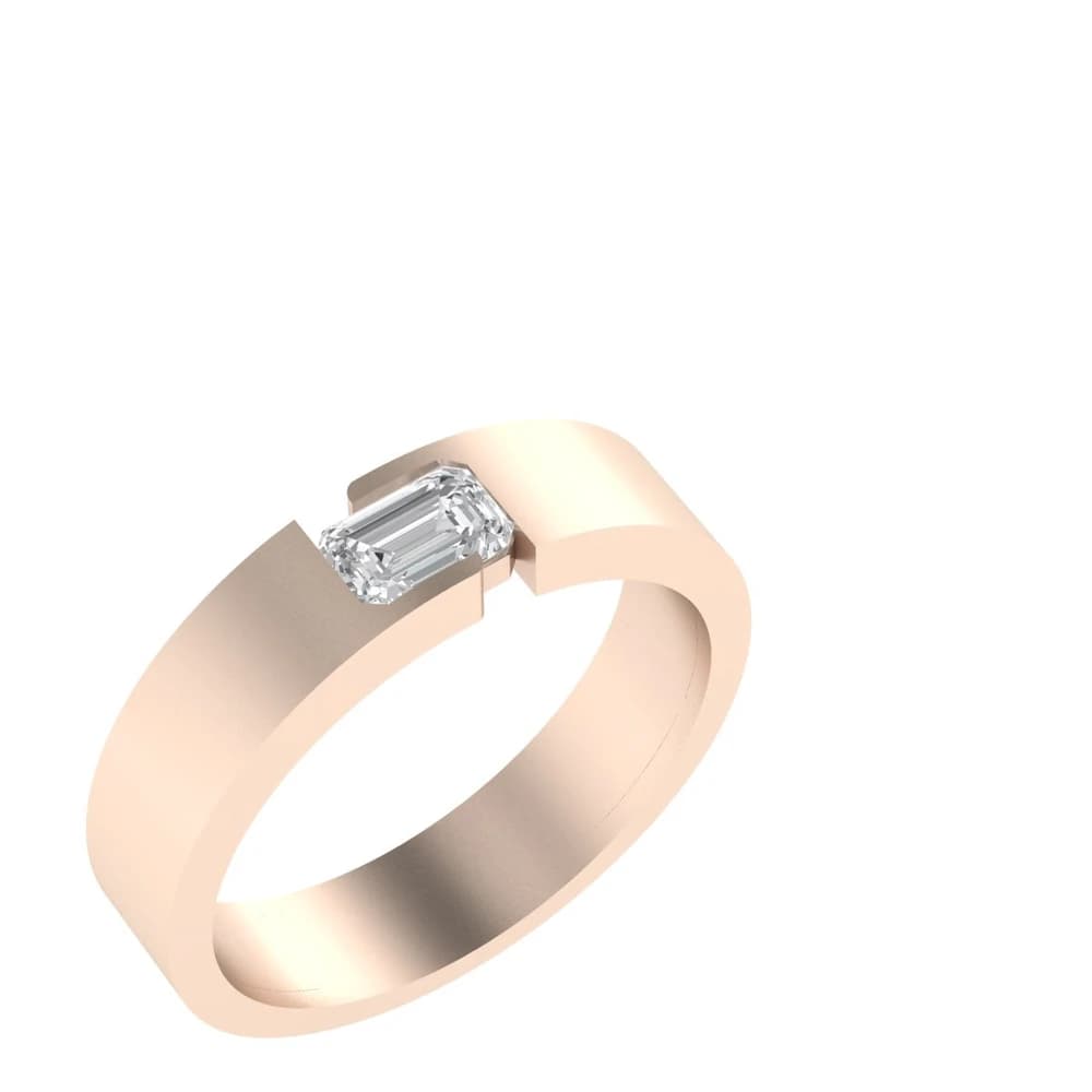 The Lab Grown Diamond Sculpted Velocity Bypass Ring - Image 1 The Lab Grown Diamond Sculpted Velocity Bypass Ring, view 1 of 4