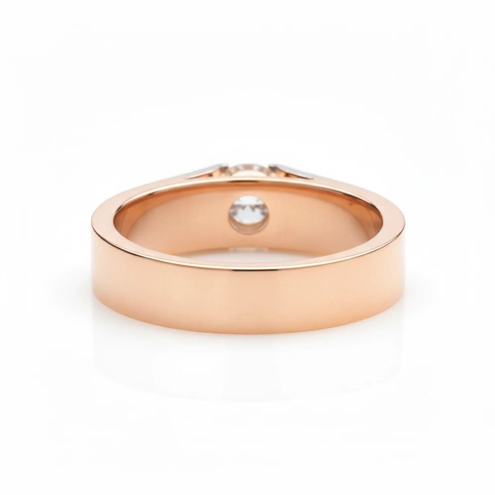 The Sentinel Bicolor Lab Grown Diamond Ring - Image 3 The Sentinel Bicolor Lab Grown Diamond Ring, view 3 of 4