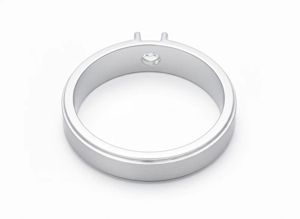 The Truss Lab Grown Diamond Signet - Image 5 The Truss Lab Grown Diamond Signet, view 5 of 5