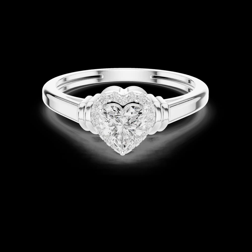 Thick Dome Lab Grown Diamond Ring - Image 2 Thick Dome Lab Grown Diamond Ring, view 2 of 6