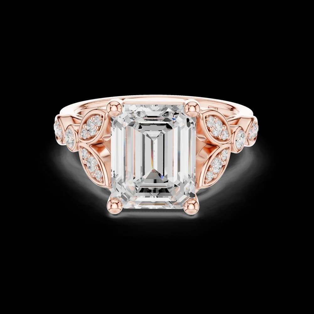 Tiara Crown Lab Grown Diamond Ring - Image 1 Tiara Crown Lab Grown Diamond Ring, view 1 of 6