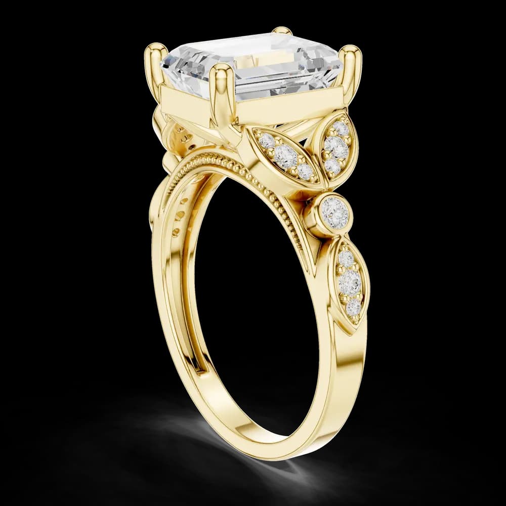 Tiara Crown Lab Grown Diamond Ring - Image 4 Tiara Crown Lab Grown Diamond Ring, view 4 of 6