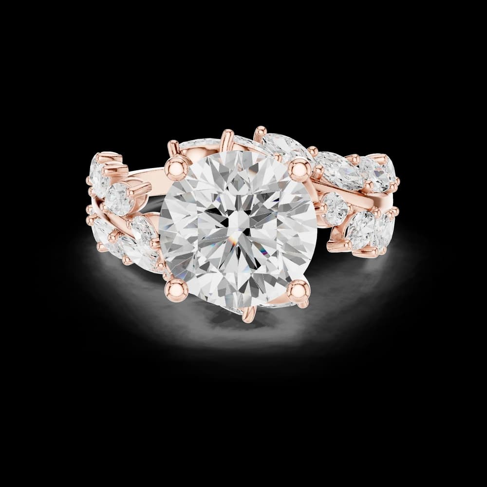 Timeless Charm Lab Grown Diamond Ring - Image 1 Timeless Charm Lab Grown Diamond Ring, view 1 of 6