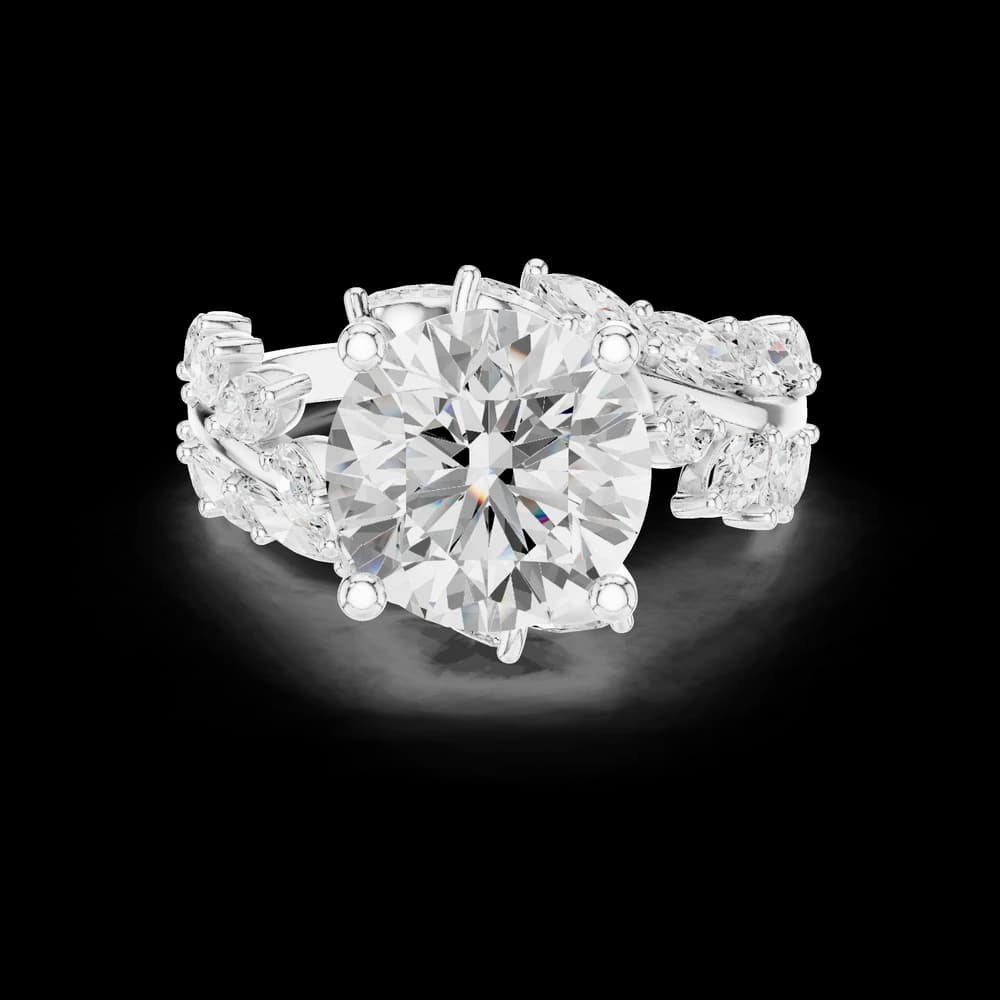 Timeless Charm Lab Grown Diamond Ring - Image 2 Timeless Charm Lab Grown Diamond Ring, view 2 of 6
