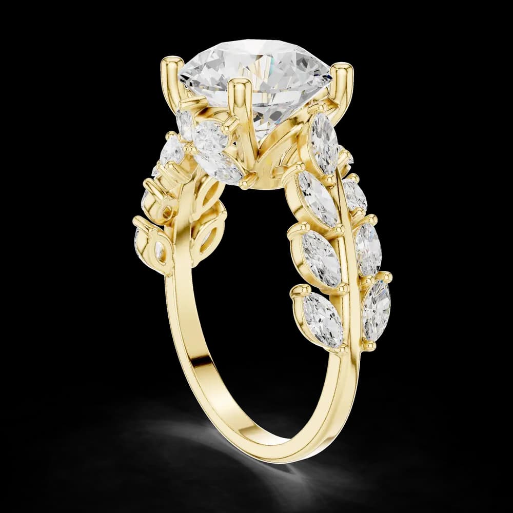 Timeless Charm Lab Grown Diamond Ring - Image 4 Timeless Charm Lab Grown Diamond Ring, view 4 of 6
