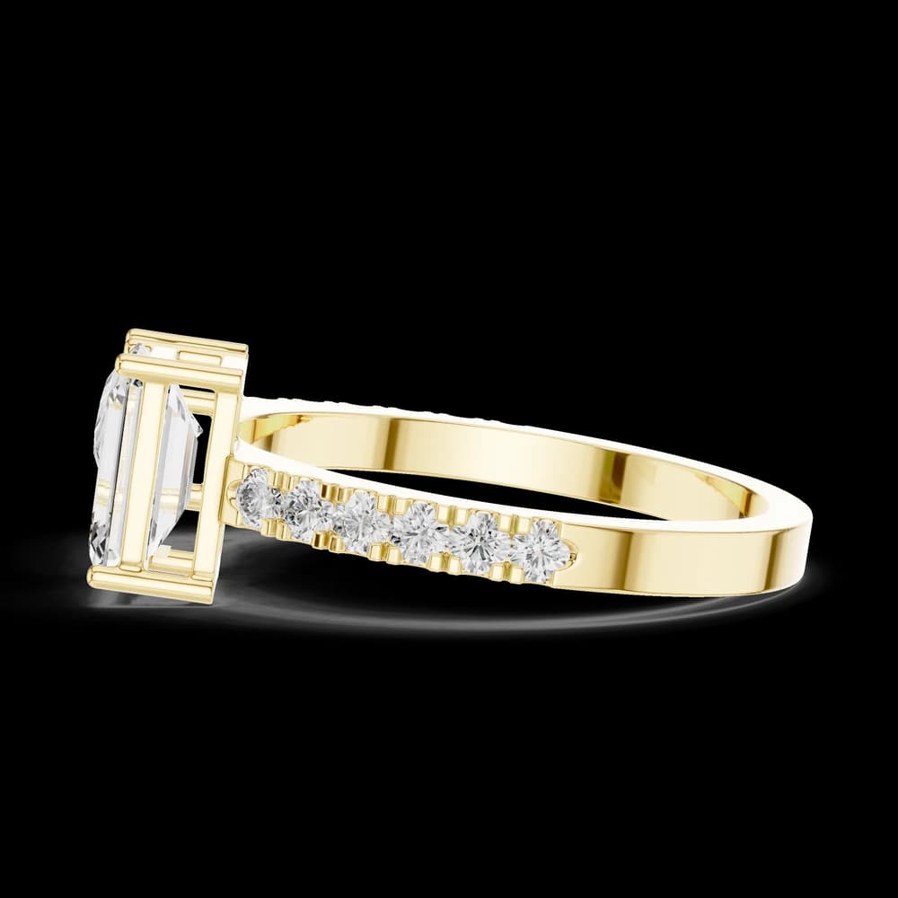 Timeless Classic Wedding Band Lab Grown Diamond Ring - Image 5 Timeless Classic Wedding Band Lab Grown Diamond Ring, view 5 of 5