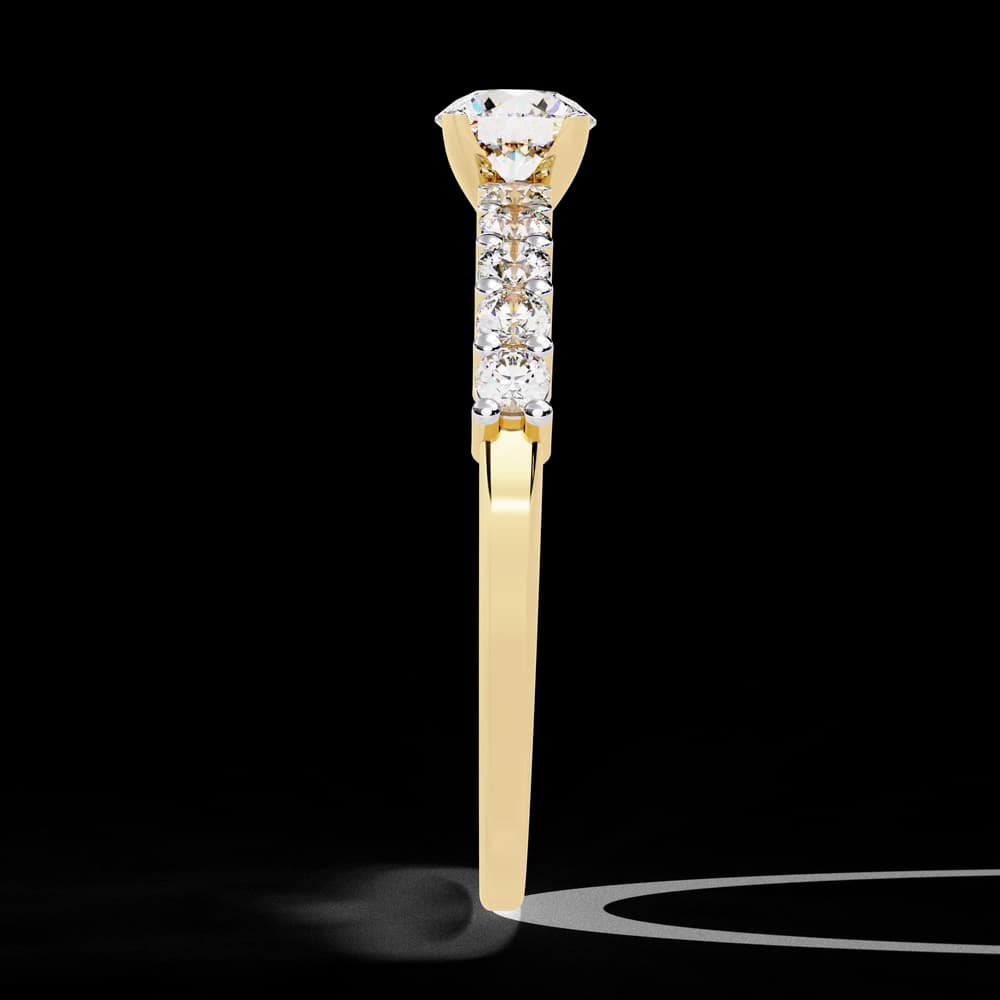Timeless Lab Grown Diamond Engagement Ring - Image 3 Timeless Lab Grown Diamond Engagement Ring, view 3 of 5