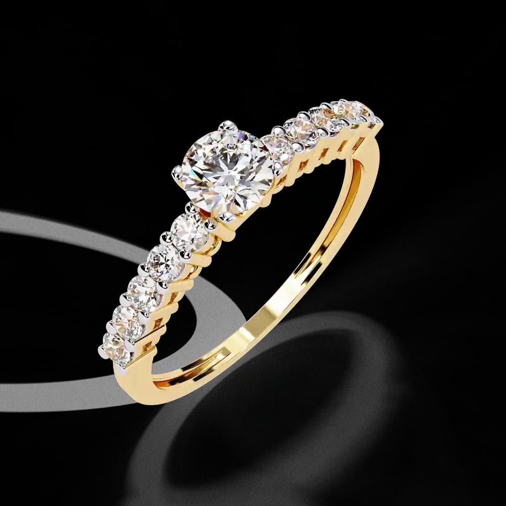 Timeless Lab Grown Diamond Engagement Ring - Image 5 Timeless Lab Grown Diamond Engagement Ring, view 5 of 5